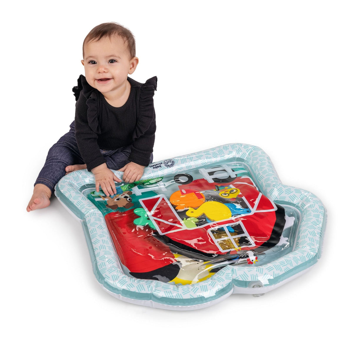Baby Einstein Cal's Sensory Barn Tummy Time Water Mat