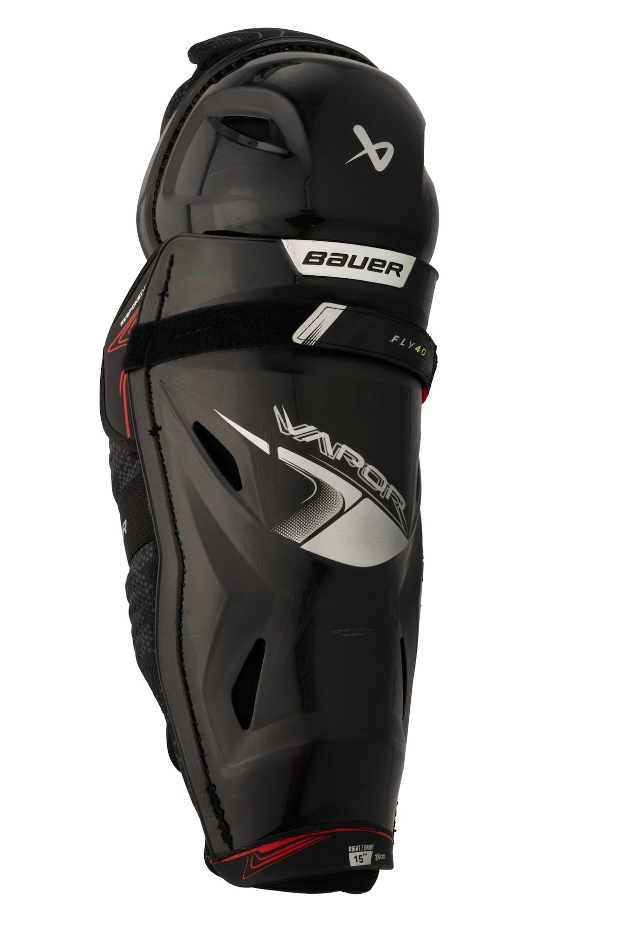 Bauer Vapor Fly40 Hockey Shin Guards, Senior, Assorted Sizes