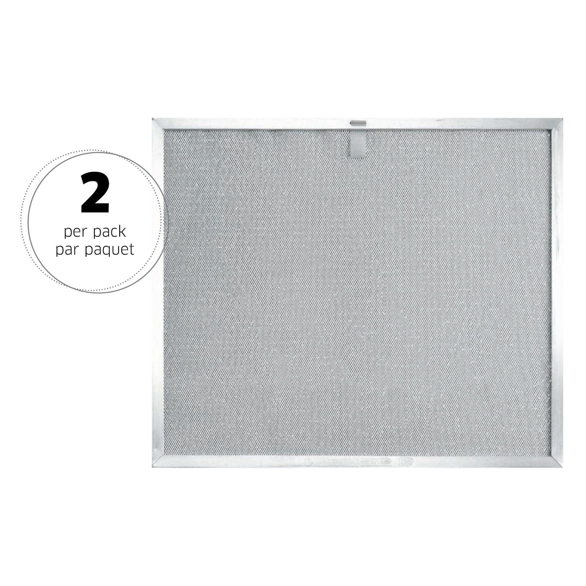 Broan Nutone BPS2FA30 Aluminum Replacement Filter for Broan Allure II Range Hoods