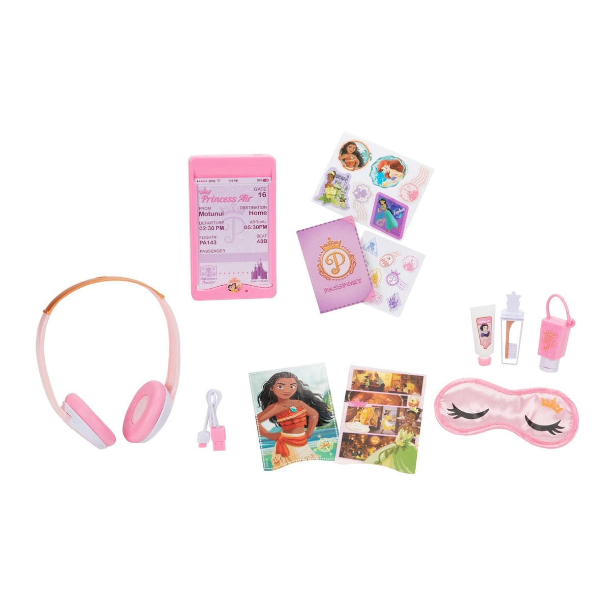 Disney Princess Style Collection World Traveler Play Suitcase