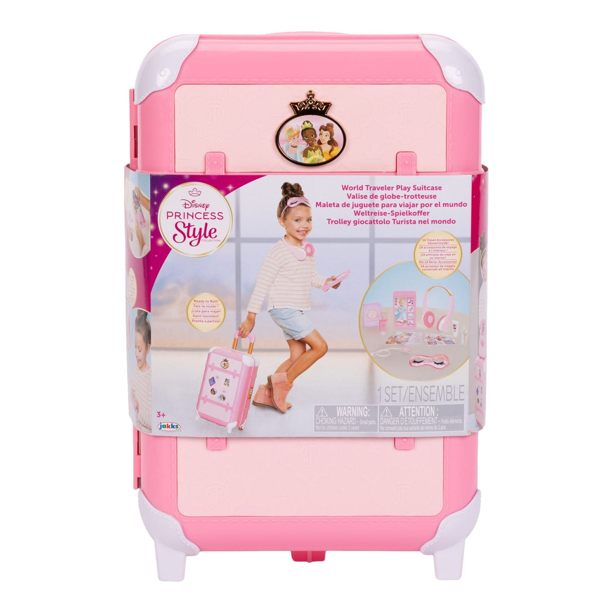 Disney Princess Style Collection World Traveler Play Suitcase