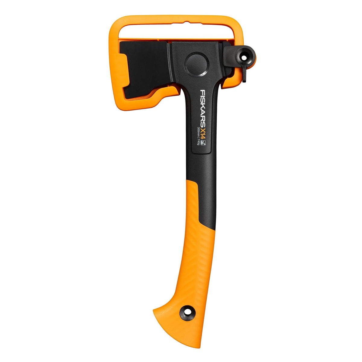 Fiskars X14 Hatchet with FiberComp Handle & Sheath, Orange, 14-in