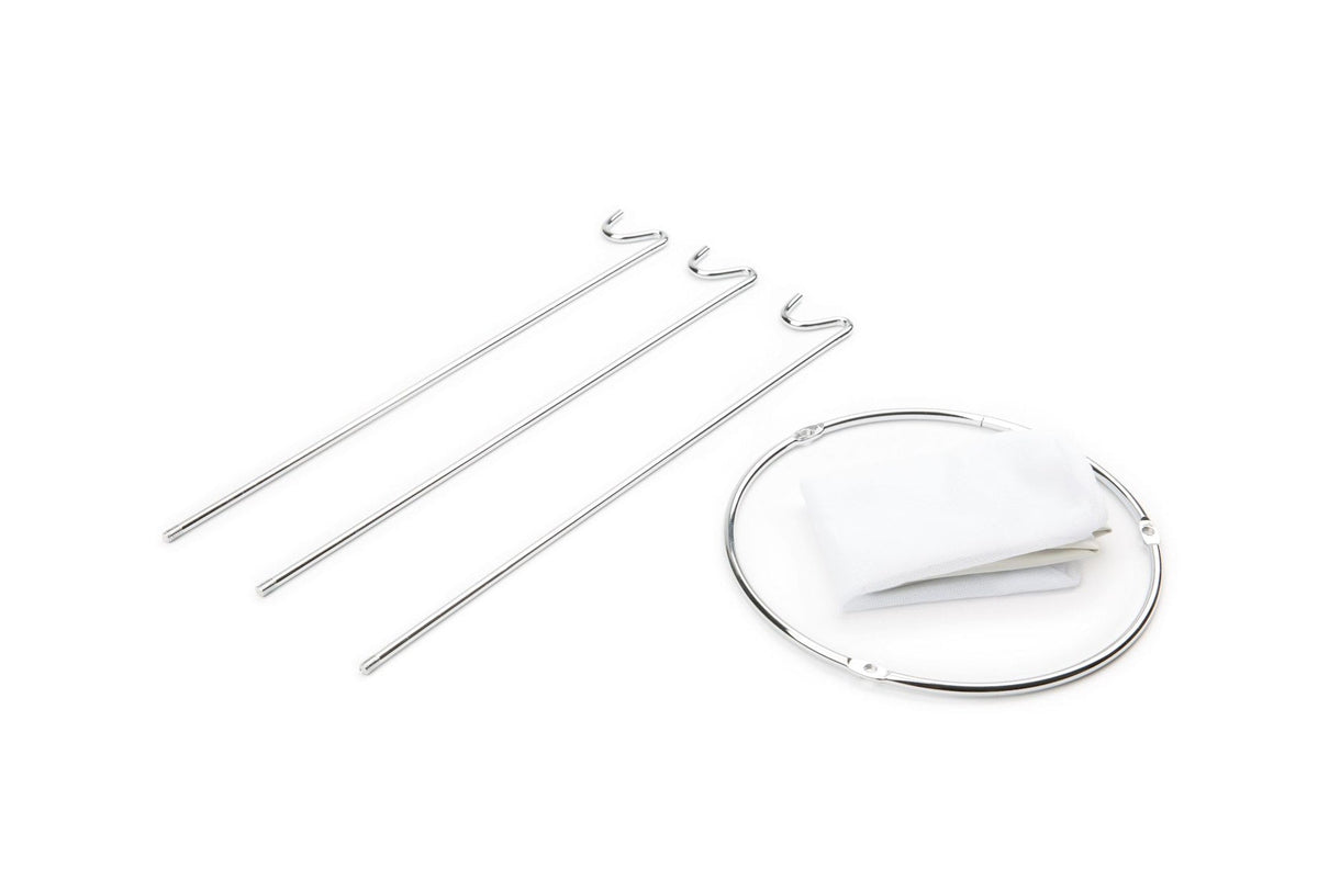 Fox Run Jelly Strainer Set with Metal Stand & Reusable Bag
