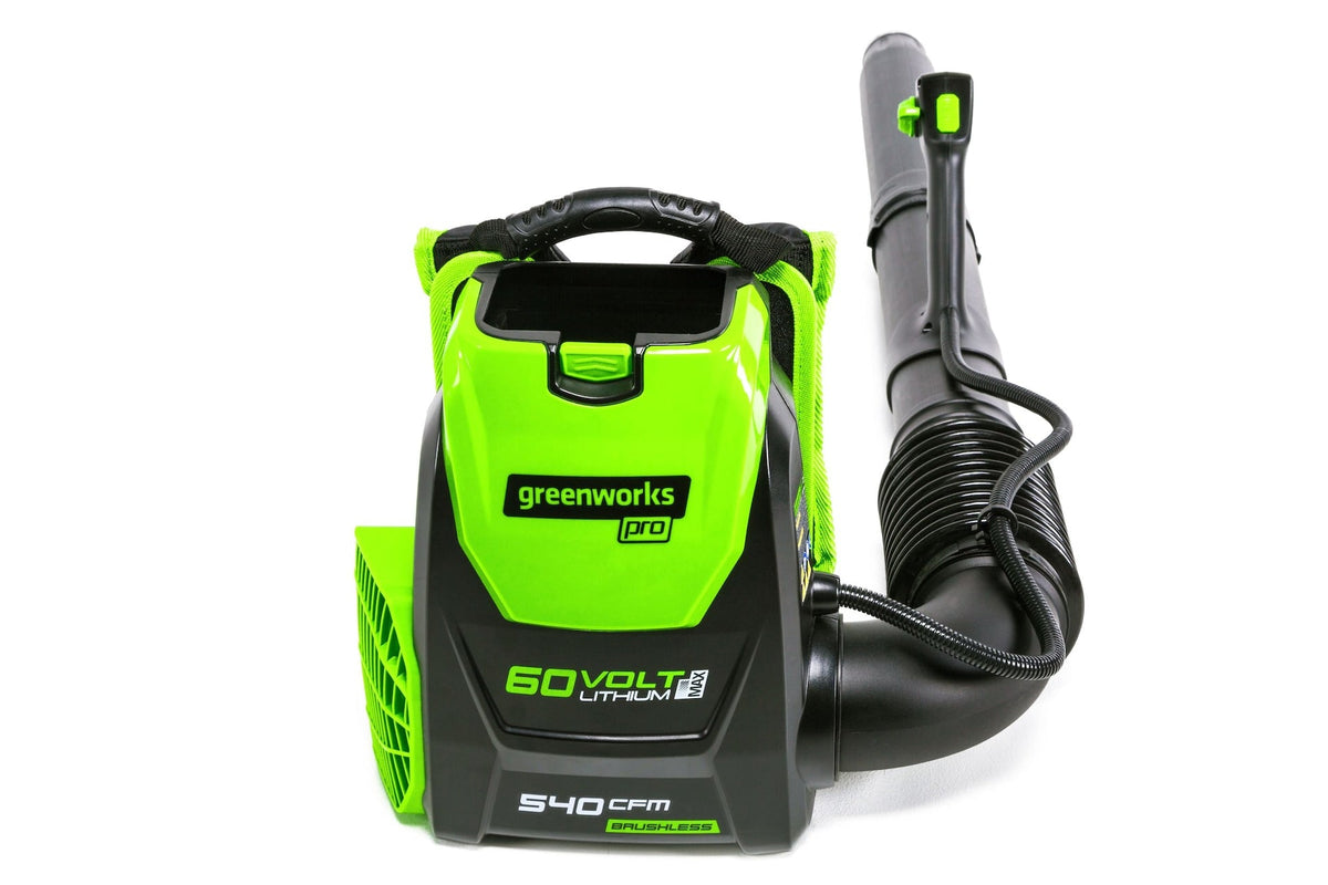 Greenworks Pro 60 V 160 MPH - 540 CFM Lithium-ion Backpack Leaf Blower, Tool Only