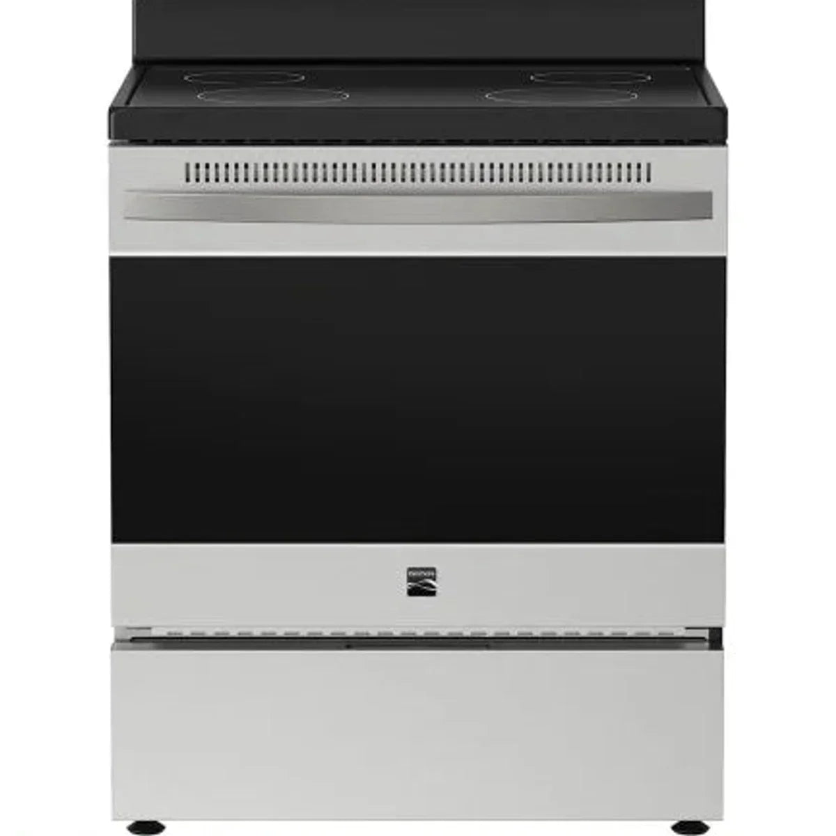 Kenmore 30 in. 5 cu ft. Stainless Steel Electric 4 Burner True Convection Range with Air Fry