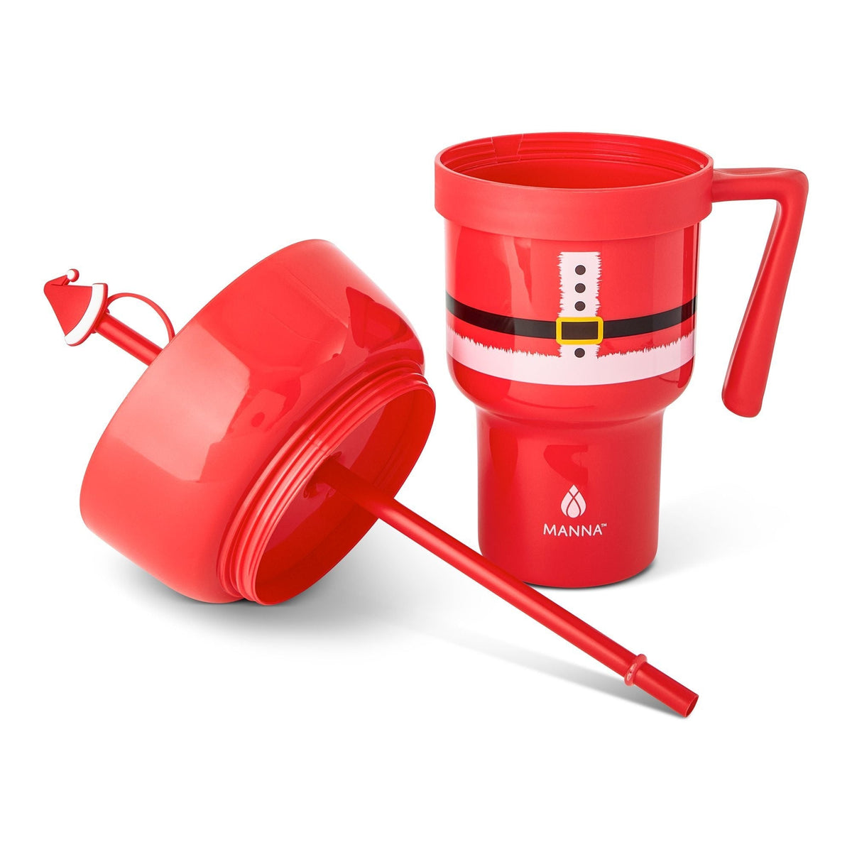 Manna Stadium 946-mL Travel Tumbler with Santa Design
