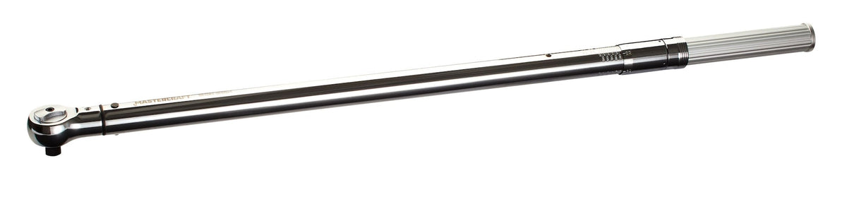 Mastercraft 3/4-in Bi-Directional Drive Torque Wrench, 100 ft.lbs-600 ft. lbs