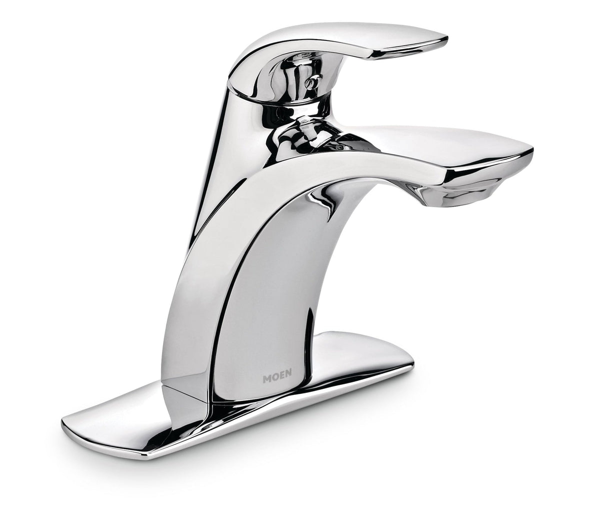Moen Zarina Single Handle High Arc Bathroom Faucet, Chrome
