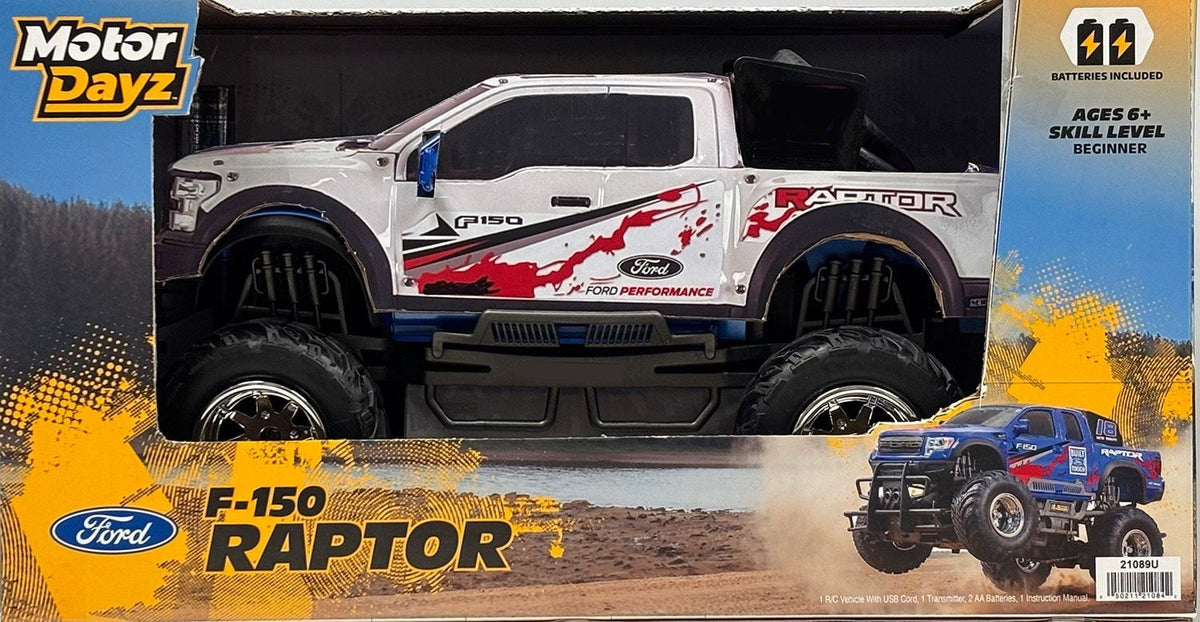 MotorDayz RC Ford Raptor Truck - 1:10 Scale