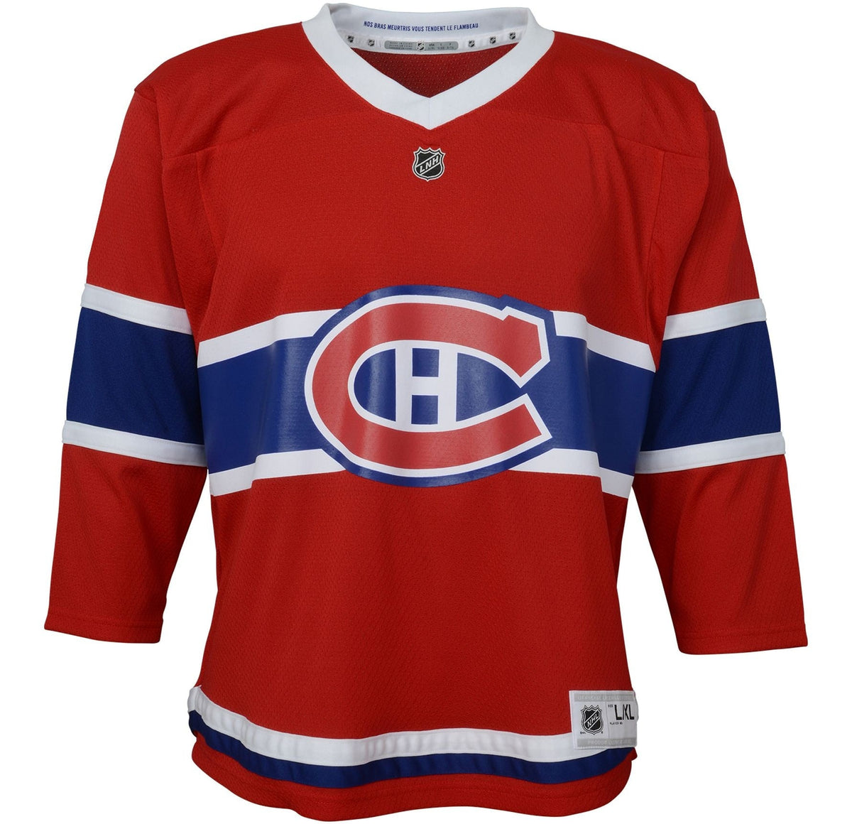 NHL Montreal Canadiens Replica Jersey, Youth, Assorted Sizes