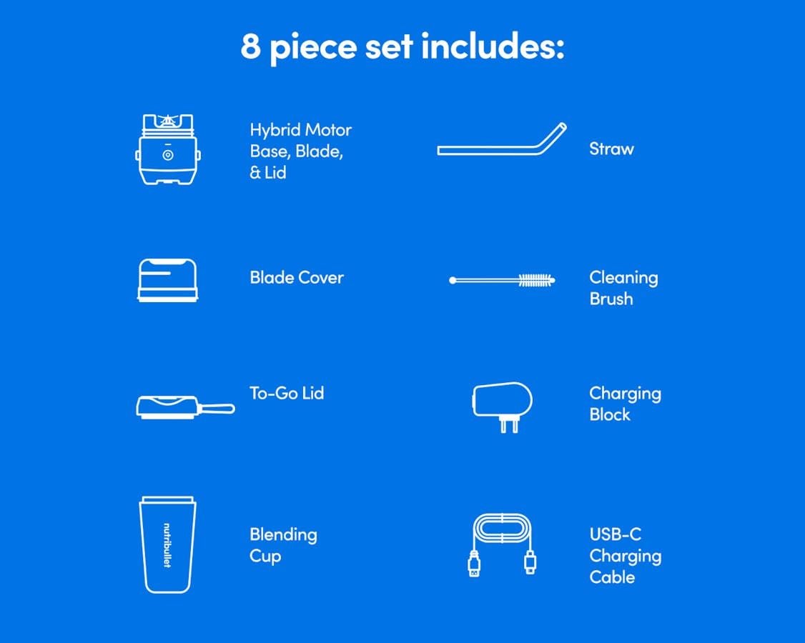 Nutribullet One-Touch High-Torque Portable Flip Blender