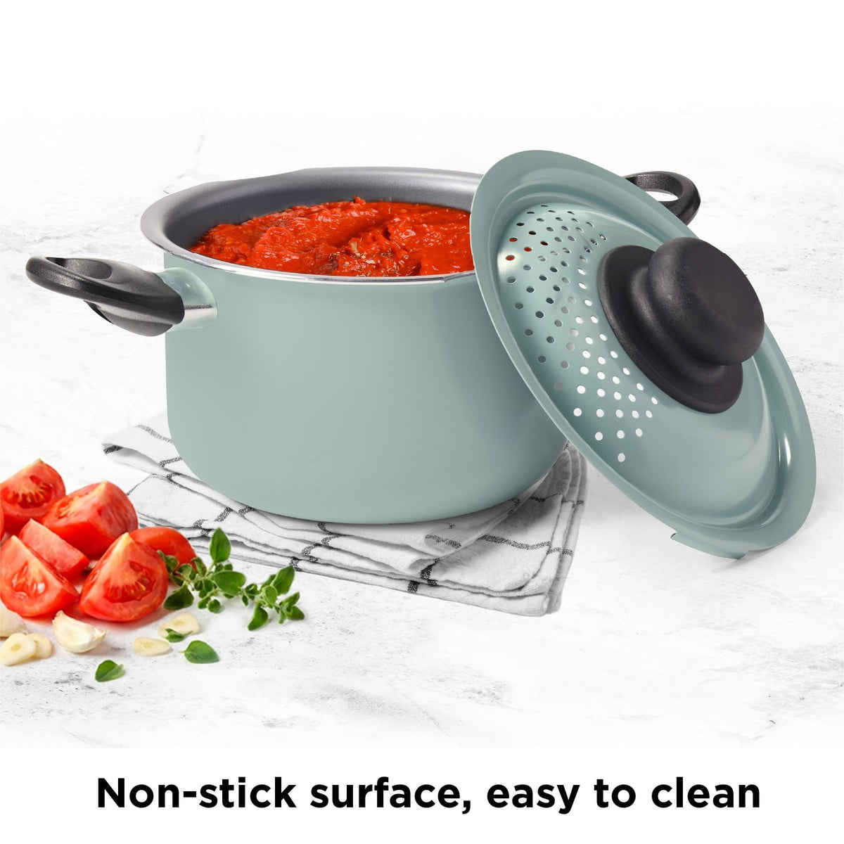 Starfrit KD Pot with Strainer, Surf Spray