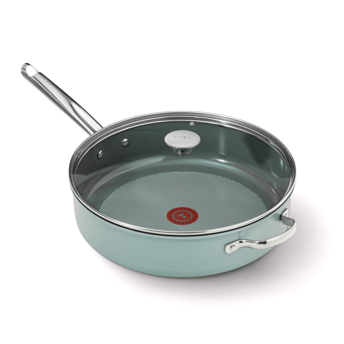 T-fal Inspire Ceramic Non-Stick 5qt Jumbo Cooker, Mint