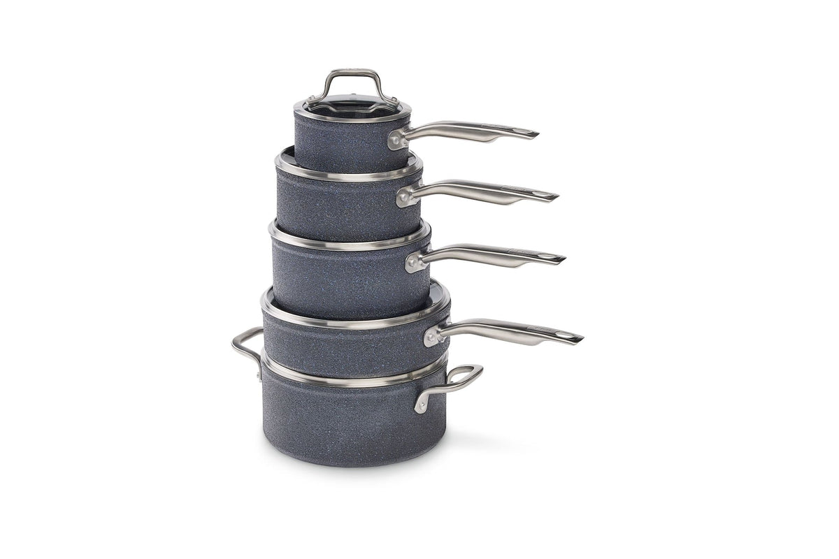 T-fal StoneShield 10-pc Cookware Set with DefenseShield Technology, 6-Multilayer Construction, Induction Safe