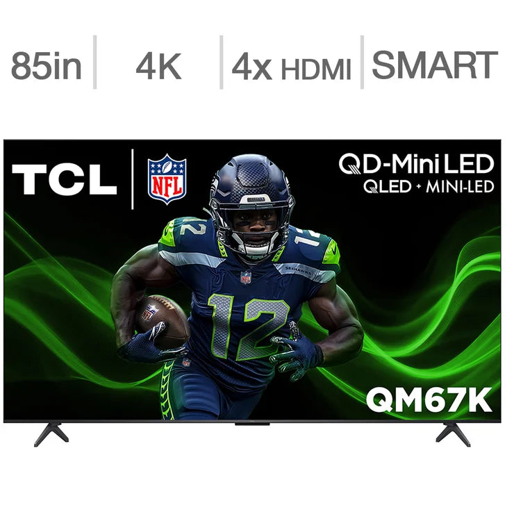 TCL 85" Class - QM67K Series - 4K UHD QD-Mini LED TV