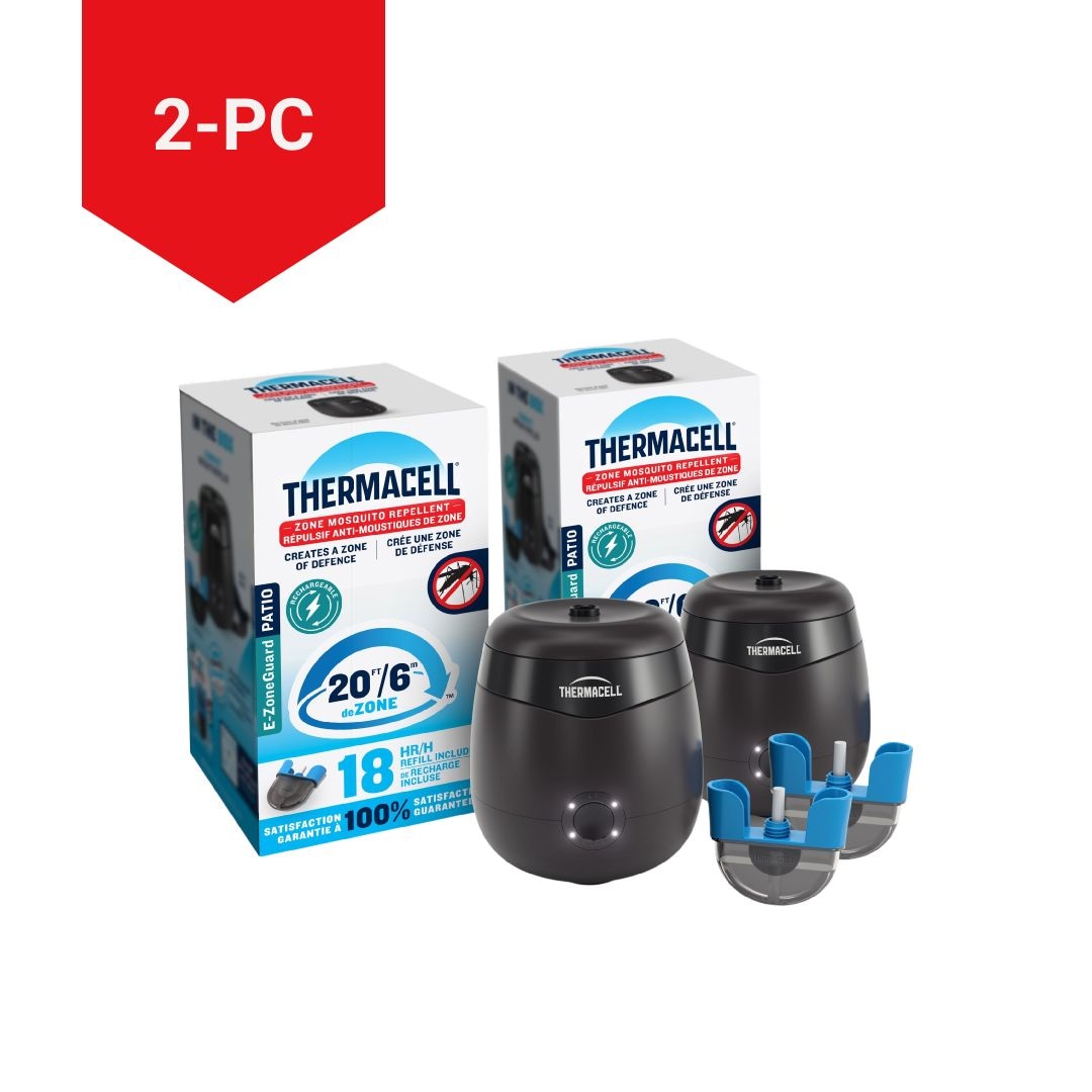 Thermacell E55 Mosquito Repellent with 36 Hour Refill, 2-pk