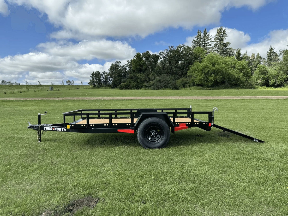 True North 60-in x 10-ft Landscape Utility Trailer with Ramp Gate