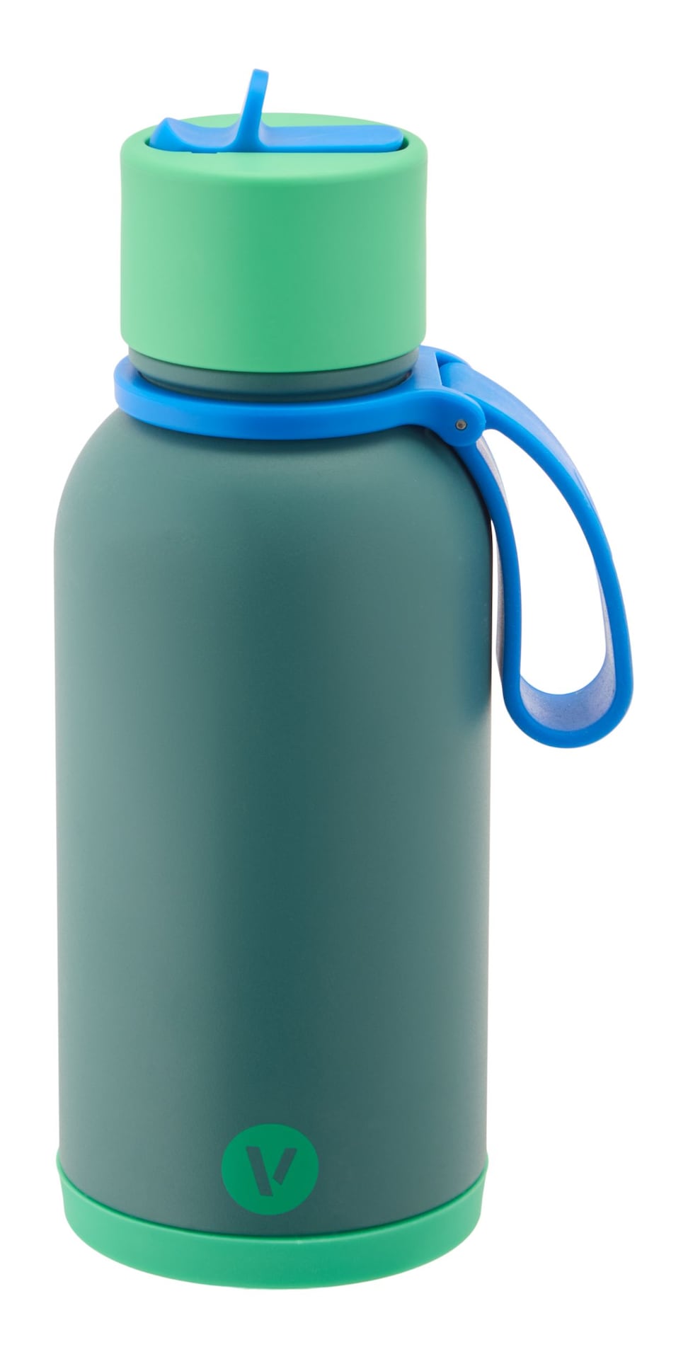 Vida by PADERNO Stainless Steel Water Bottle, Emerald, 16-oz