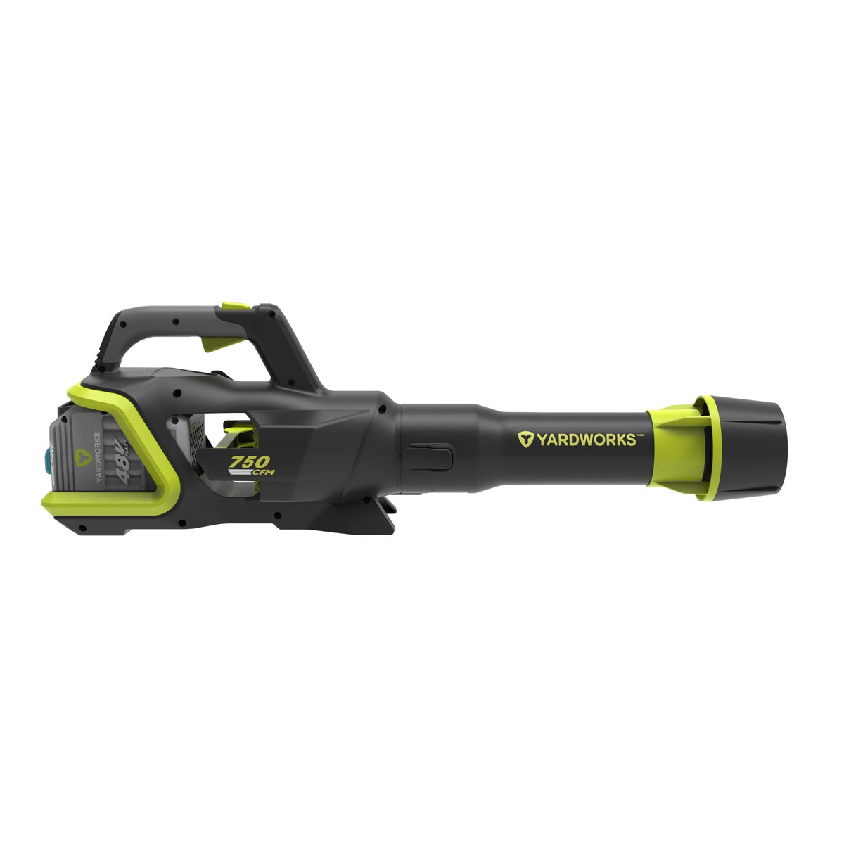 Yardworks 48V Lithium Ion Max Brushless AeroForce 2.0 750 CFM Leaf Blower Kit with (1) 4.0Ah Battery & (1) 2.0A Charger