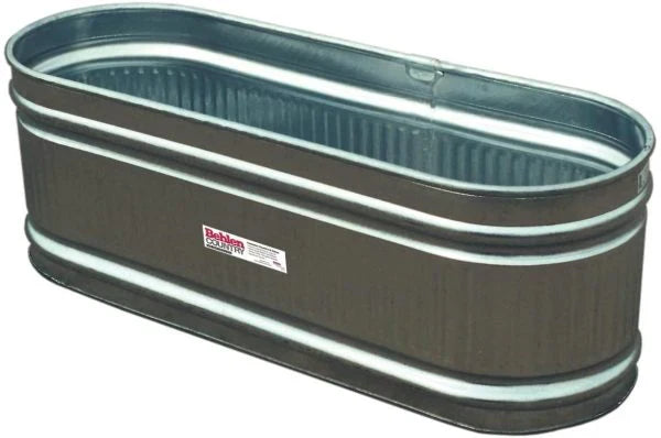 Behlen Country RE226 169-Gallon Galvanized Round-End Tank J4