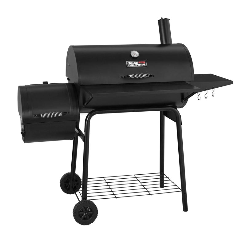 Gourmet 30" BBQ Charcoal Grill and Offset Smoker I9