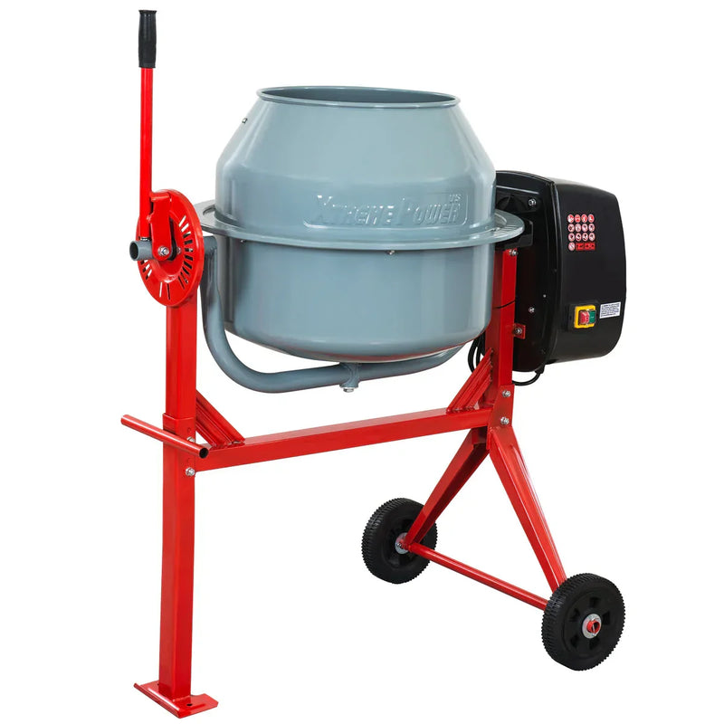 Cement Mixer 4cu ft 500W Portable Electric Concrete Mortar L8