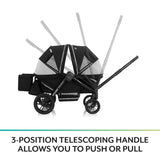 Evenflo Pivot Xplore All-Terrain Stroller Wagon (Wayfarer Black)