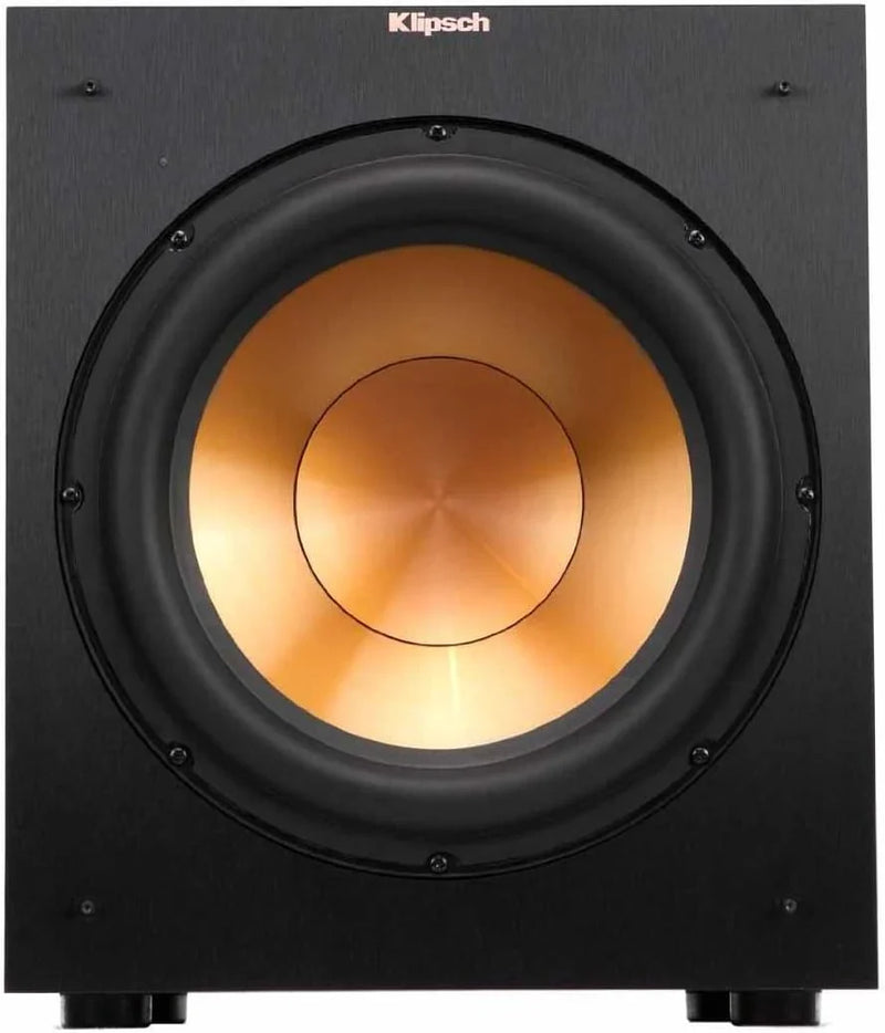 R-12SW Powerful Deep Bass Front Firing 12" Copper-Spun Driver 400W Digital Power Subwoofer 14" X 18.5" X 16" Y2