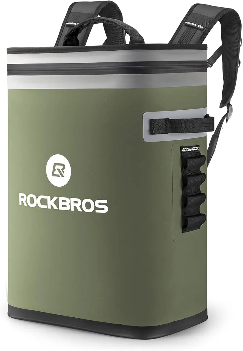 Backpack cooler, leak-proof soft-edge cooling bag, waterproof and insulated backpack cooler, 36 capacity soft cooling bags, suitable for camping, fishing, parties, and picnics. S4