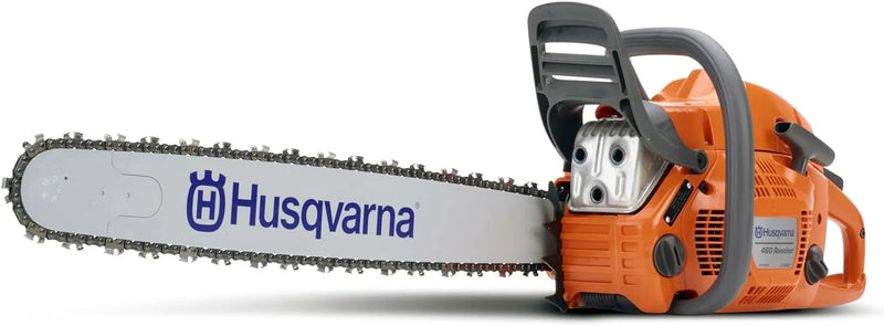 460 Rancher Gas Powered Chainsaw, 60.3-cc 3.6-HP, 2-Cycle X-Torq Engine, 24 Inch Chainsaw with Automatic Adjustable Oil Pump, For Wood Cutting, Tree Trimming and Land Clearing V2