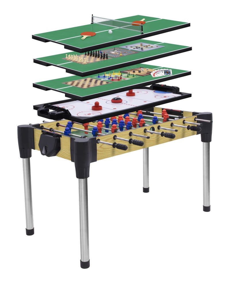 10-in-1 Space-Saving Battery-Powered Games Set/Table, 48-in T2