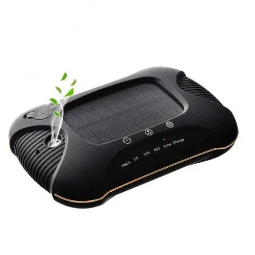 Air Purifier Aroma Diffuser Auto Mist Maker PM 2.5 Eliminator Car Air Purifier with Fresh Air Humidifier USB Air Purifier for Car with HEPA,White P3