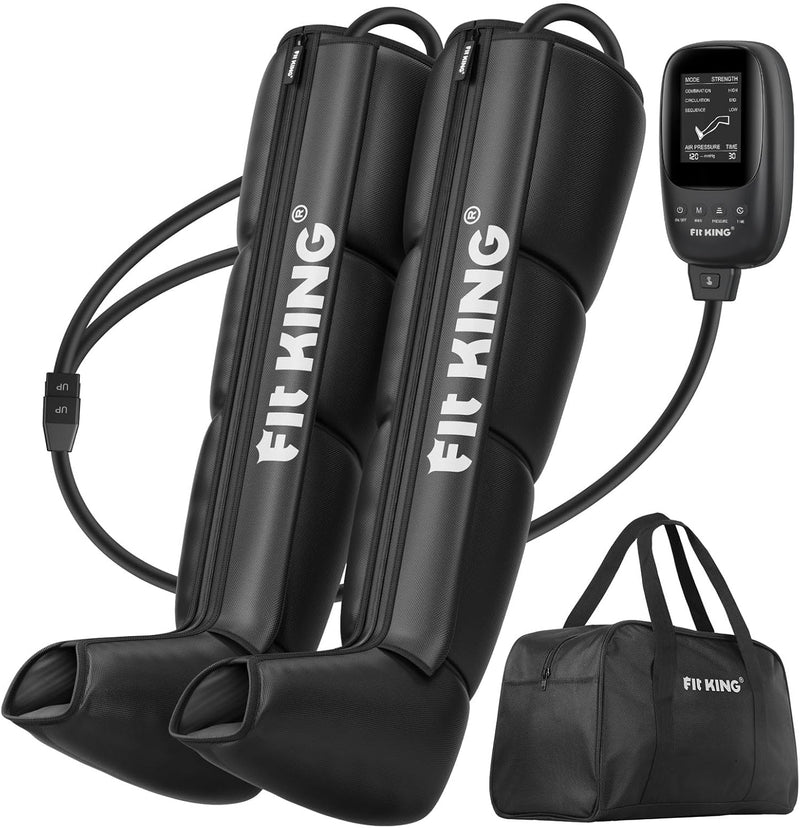 Aircraft-style pressure recovery system, dynamic pressure to promote blood circulation and achieve rapid recovery, continuous massage boots (medium size) designed for athletes X9