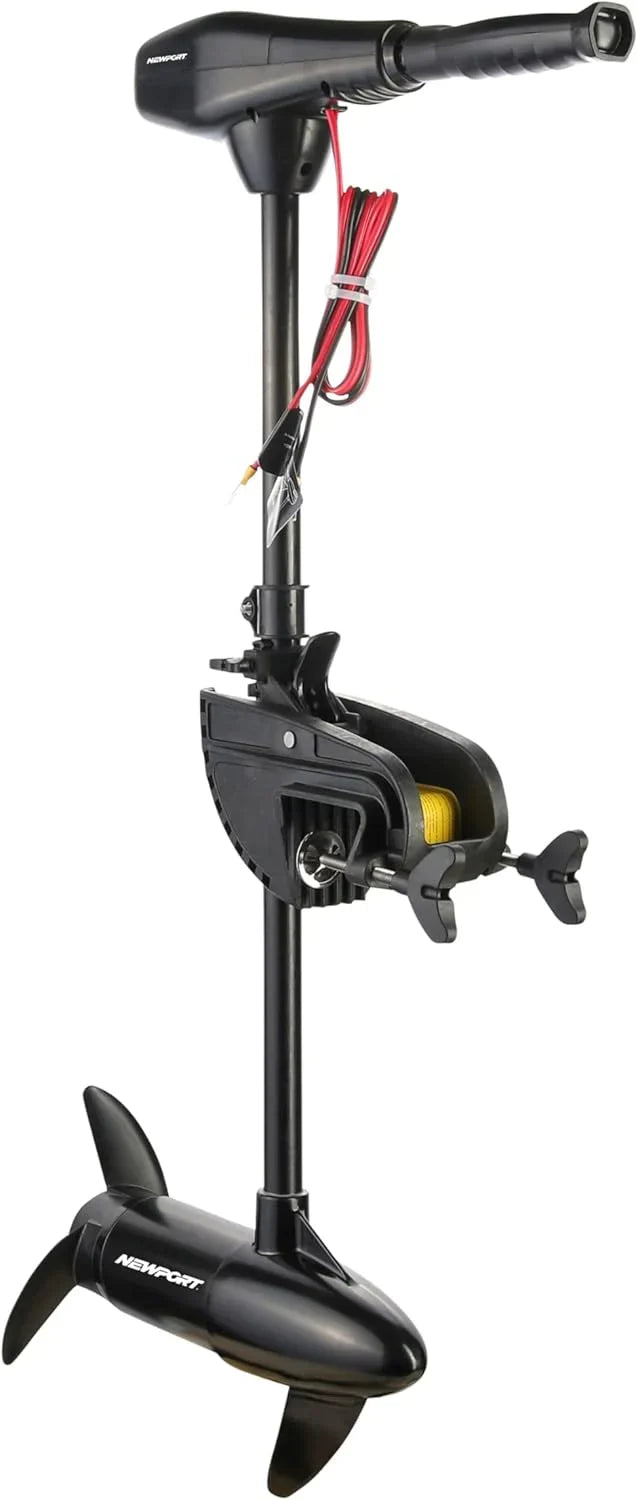 Push-type seawater rear-mounted installed electric trolling motor for fishing, equipped with LED battery indicator light M3