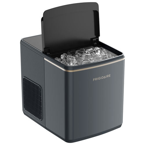 Frigidaire 26 lb Countertop Bullet Ice Maker with Touch Controls – Grey G4