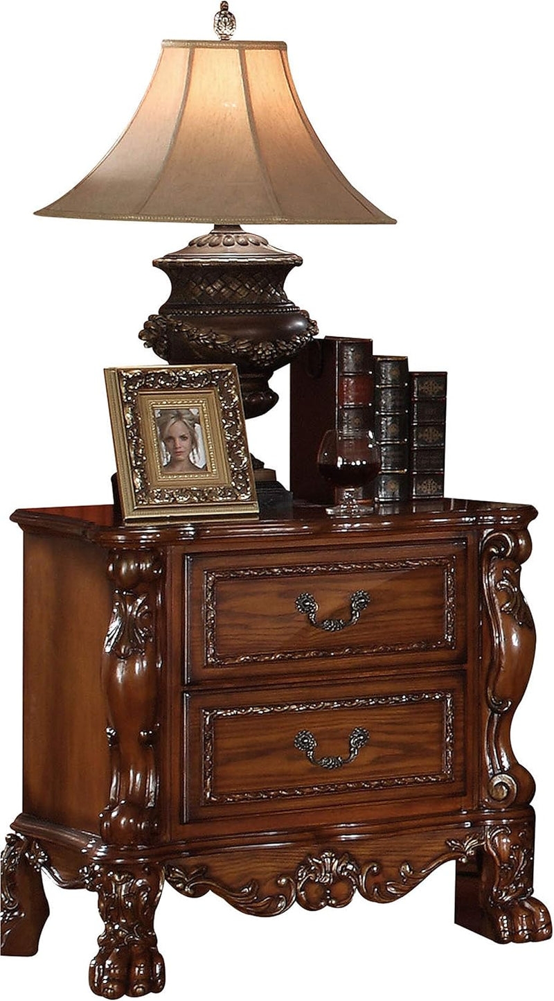 Nightstand - 12143 - Apricot color, length 31.75 inches, width 20 inches, height 30.5 inches E4
