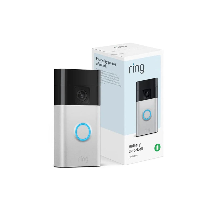 Ring Battery Doorbell | Home or business security with Head-to-Toe Video, Live View with Two-Way Talk, and Motion Detection & Alerts (newest model), Venetian Bronze E2