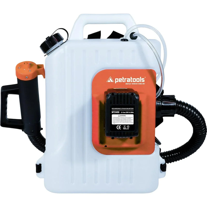 Cordless ULV Cold Fogger Backpack Sprayer, 2.6 Gallon – Battery-Powered Mosquito Fogger for Outdoor Use I8