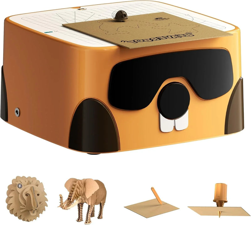 BEAVERBOT Kids Cardboard Cutter STEM Craft Kit, Ages 3 Z6