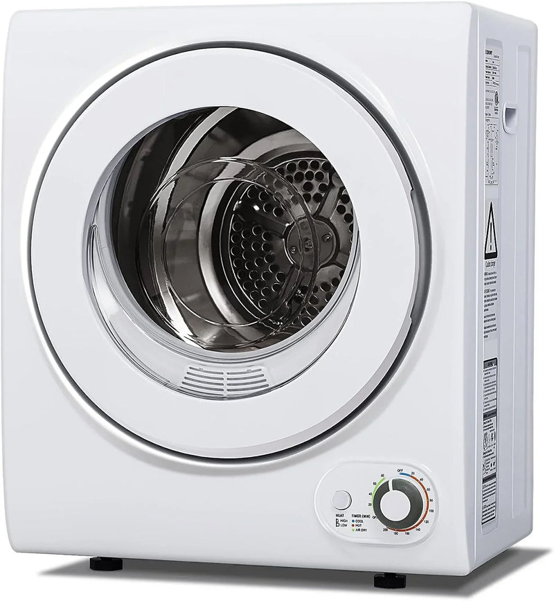 Euhomy 110V Portable Clothes Dryer 850W Compact Laundry Dryers 1.5 cu.ft Front D4