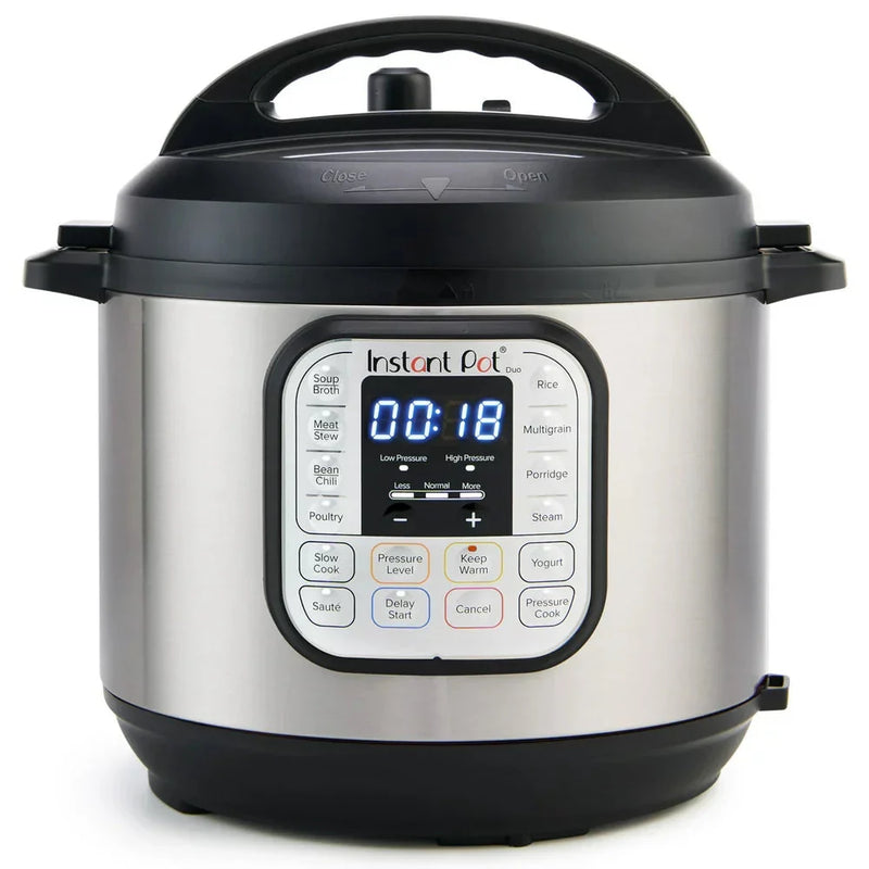 Instant Pot Duo 6 Qt Electric Pressure Cooker 7 In 1 with Easy Release Steam Switch V6