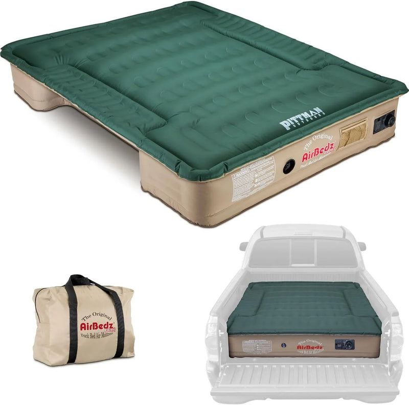 Car air cushion bed, suitable for medium-sized short-bed trucks ranging from 6 feet to 6.5 feet in length, equipped with a portable DC air pump O2