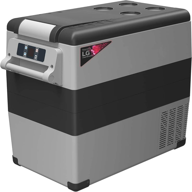 Portable Refrigerator 12 Volt Car Freezer 42 Quart Mini Fridge Freezer (-4°C~68°C) for Truck, RV, Vehicle, Travel, Outdoor -12/24V DC E9
