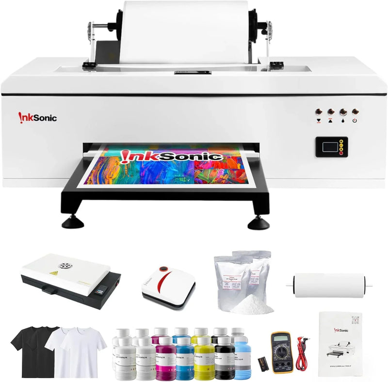 InkSonic R1390 A3 DTF Printer with Oven, T-Shirt Printing Bundle Z3