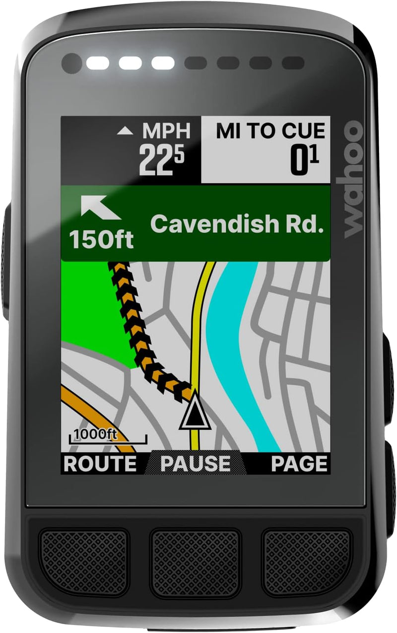 V2 GPS Cycling/Bike Computer, Black D5