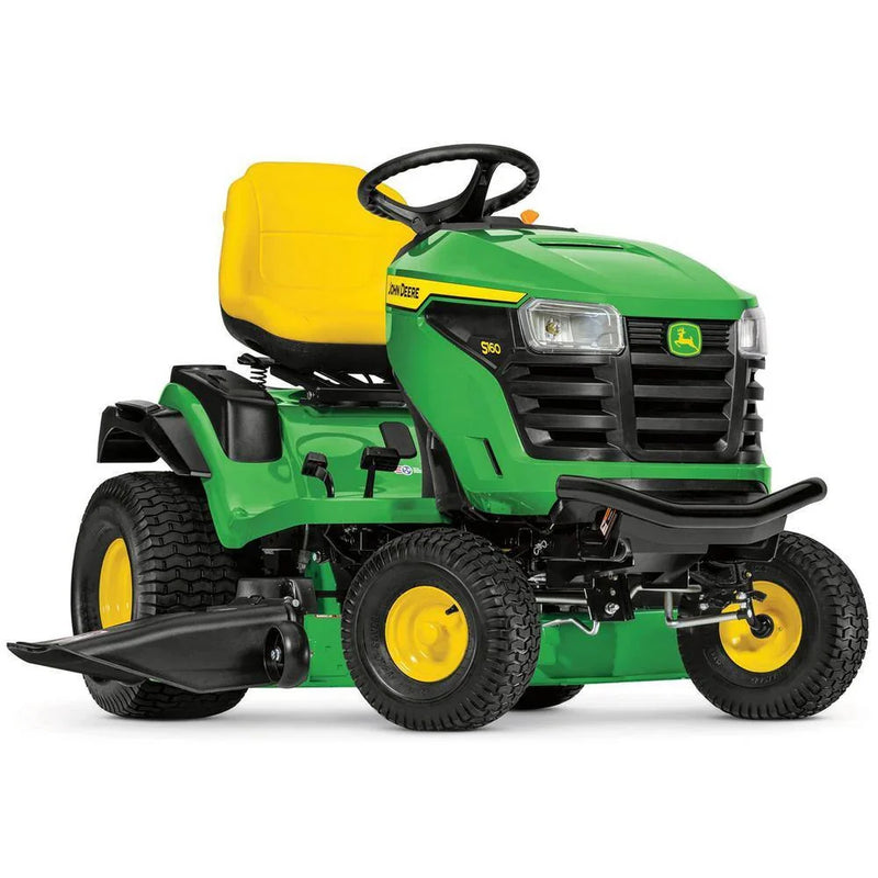 John Deere S160 48 in. 24 HP V-Twin ELS Gas Hydrostatic Riding Lawn Tractor BG21211 Q2