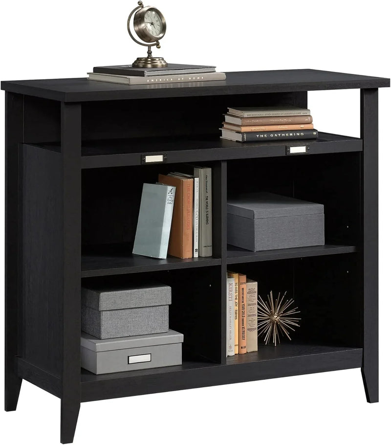 36-inch high 4-section bookshelf, Raven oak color R0