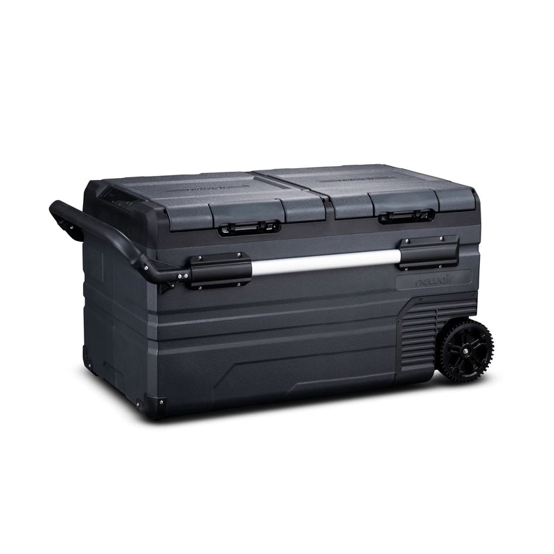 Newair 80 Qt. Portable 12v Electric Cooler with LG Compressor with Fridge and Freezer - NPR080GA00 V4