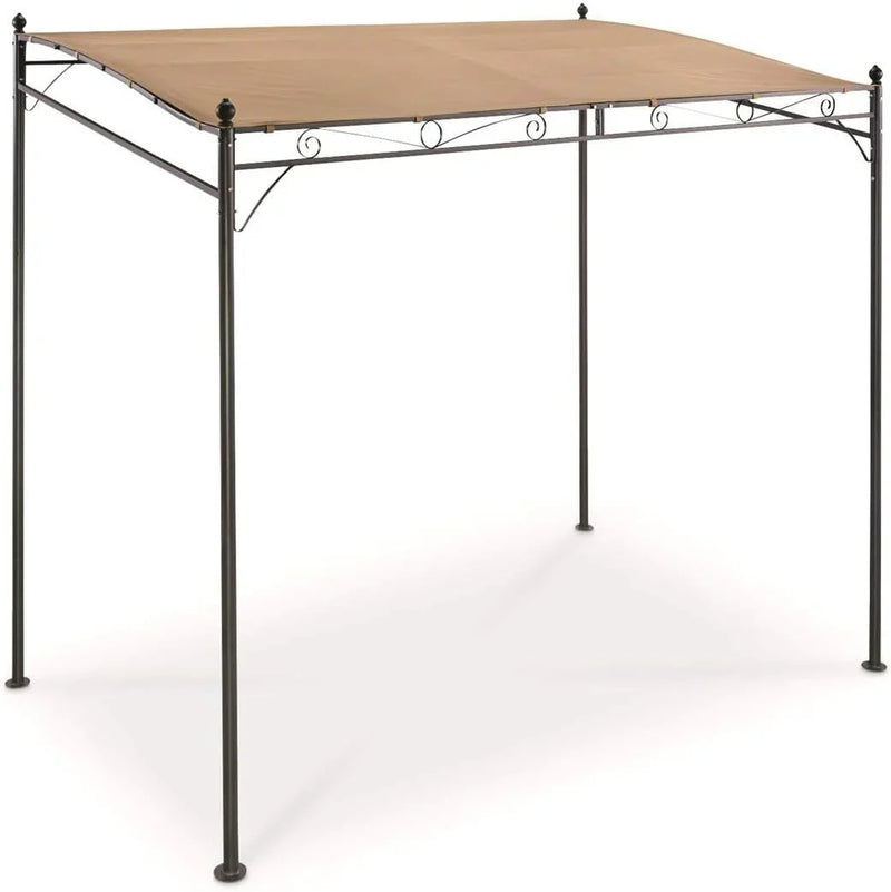 Small pergola 5 feet x 8 feet sunshade tent instant shelter outdoor awning suitable for patios, backyards, gardens, barbecue areas, and sunbathing. A6
