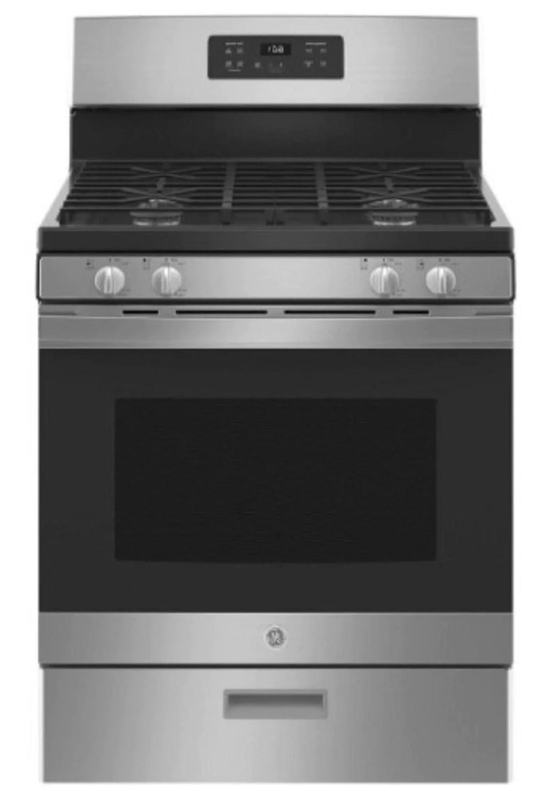 Enjoy cooking and baking 30-in 4 Burners 4.8-cu ft Freestanding GAS Range (Stainless Steel) U6